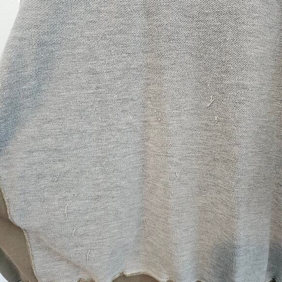 Vintage Reebok Sweatshirt Mens 3X Tan Gray Streetwear 90s Retro Skater Relaxed - Picture 5 of 9